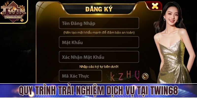 Quy trình trải nghiệm dịch vụ tại cổng game