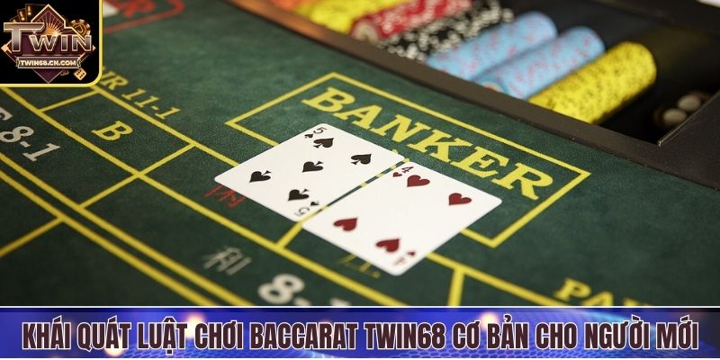 Khái quát luật chơi Baccarat Twin68 cơ bản cho người mới